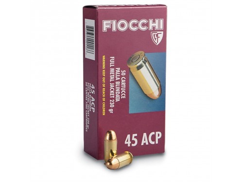 45 ACP Fiocchi FMJ/230gr
